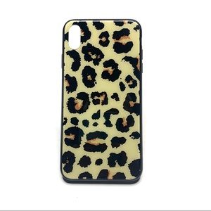 I Phone XS Max Leopard Print Case